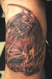 Angel of Death / Grim Reaper tattoo
