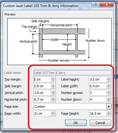 Cara Cetak Dan Format Label Undangan 103 121 Tom Jerry