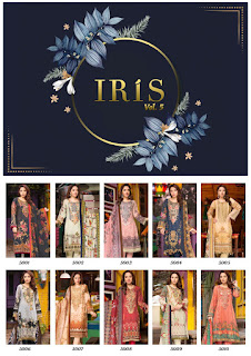 Iris Karachi Vol 5 Collection 5001 To 5010 Series