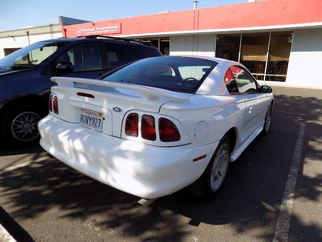 New paint job on 1998 Ford Mustang at Almost Everything Auto Body.