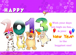 Animated New Year 2013 eCards