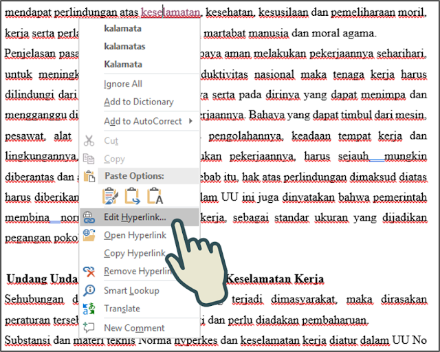 Memodifikasi Hyperlink