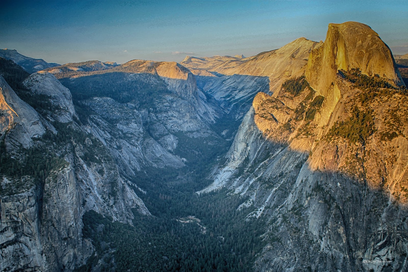 Yosemite National Park geology travel field trip Glacier Point copyright RocDocTravel.com
