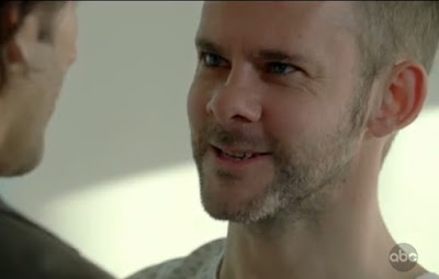 Lost Happily Ever After Charlie Pace Dominic Monaghan hospital dressing gown screencaps images photos pictures screengrabs captures