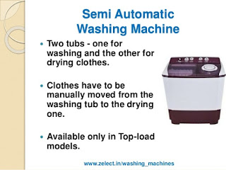 Types of washing machine| semi automatic machine Vs fully automatic machine