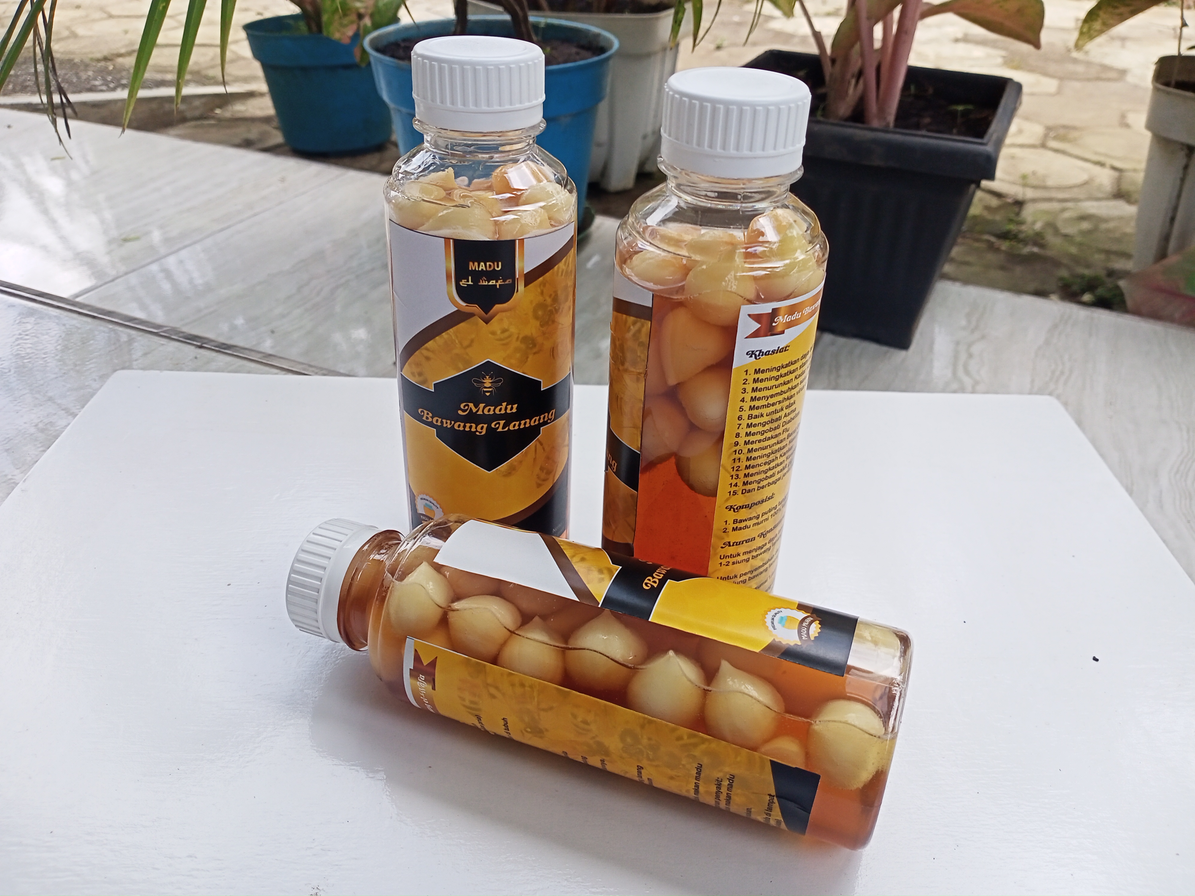 Madu Bawang Lanang / Madu Bawang Putih Tunggal el-Wafa 320 gram Madu Murni