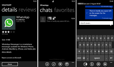 WhatsApp Tersedia Resmi untuk Windows Phone 8