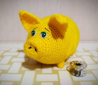 PATRON GRATIS CERDO AMIGURUMI 36264