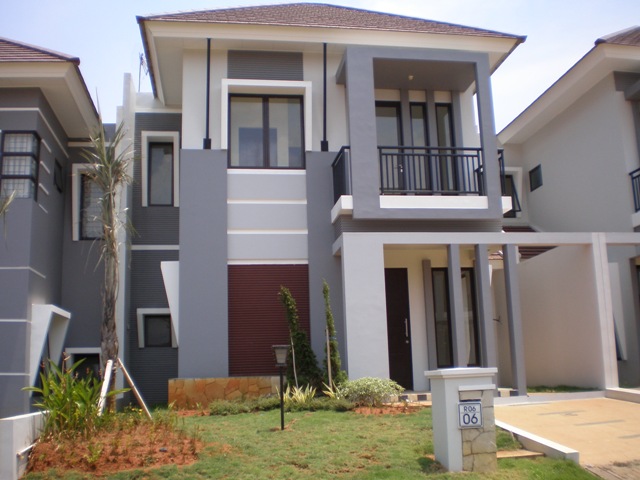  Gambar rumah  minimalis modern  2 lantai Gambar Rumah 