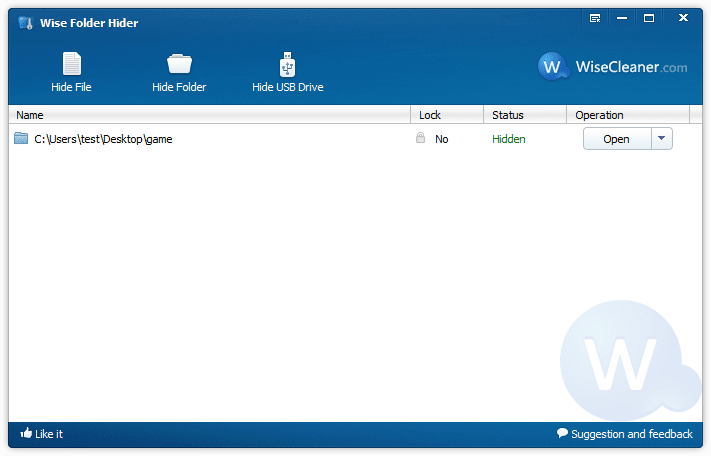 Free Folder Hide Wise Folder Hider Pro 3.2V Free for Limited Time