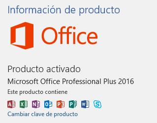 Office 2016 descargar 64 bits