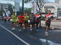 Korem 131/Santiago Laksanakan Kegiatan Lari 10 K secara maraton