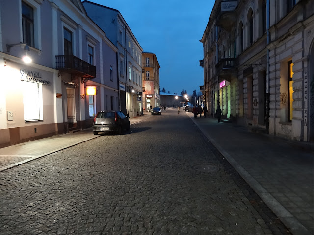 Kielce nocą