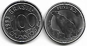 MOeda de 100 Cruzeiros, 1993