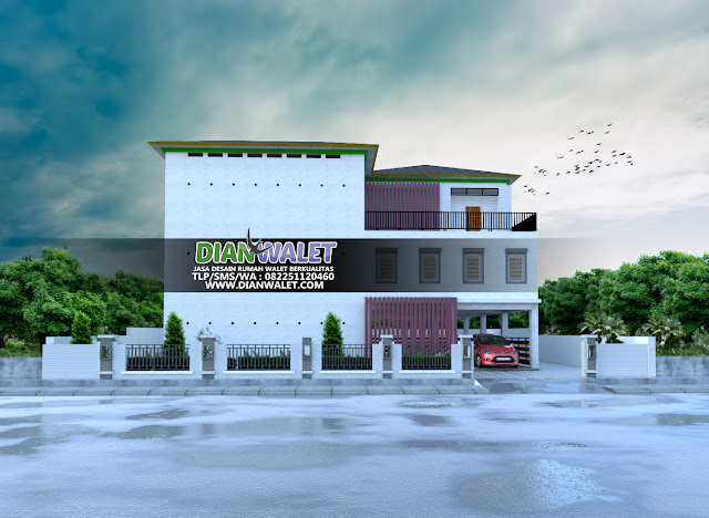 Desain Rumah Burung Walet Terbaru