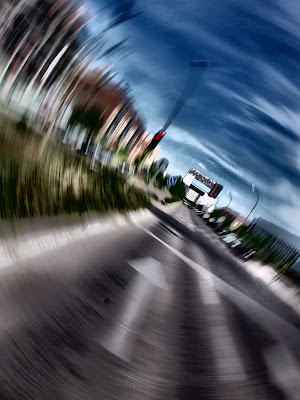 Analog radial blur