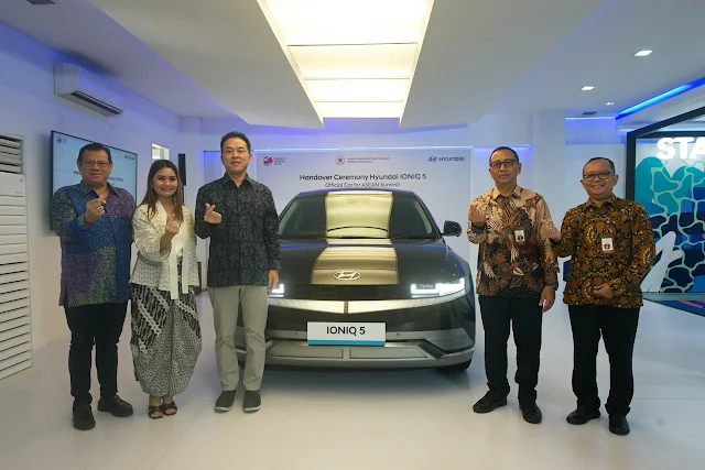 penyerahan Hyundai IONIQ 5 untuk ASEAN Summit 2023