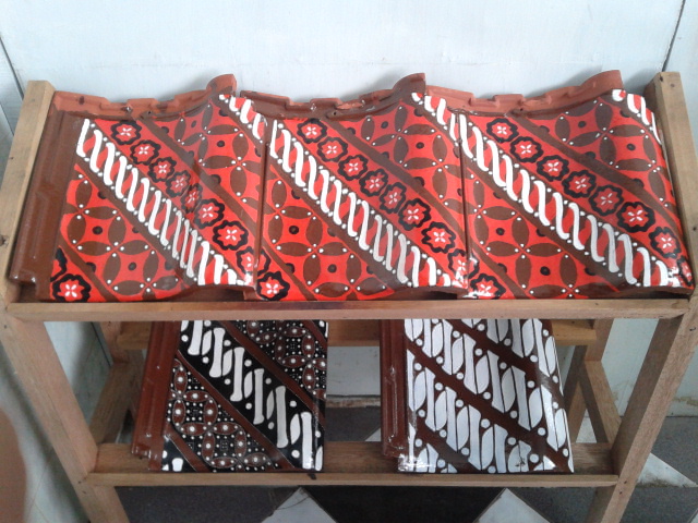 Genteng Keramik  Pola Batik  ECHO BI