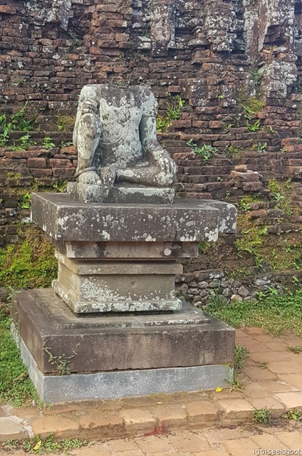 UNESCO World Heritage cultural site of the My Son. My Son was once the religious and political capital of the Champa Kingdom who ruled Central Vietnam from 4th to 15th century. 