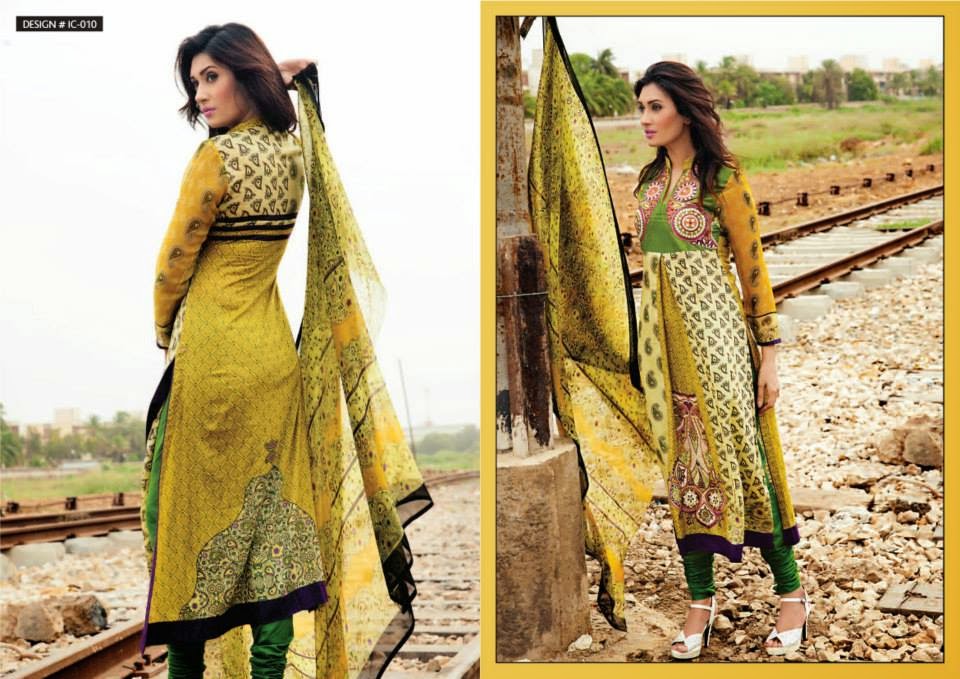 Latest Chanderi Cotton Embroidery Churidar Dress