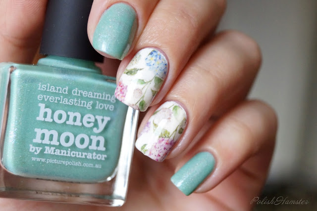 Picture Polish "Honey moon" и слайдеры Ногти на миллион A134