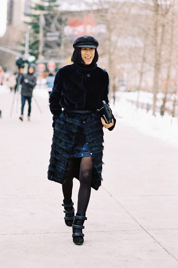 New York Fashion Week AW 2014... Eva