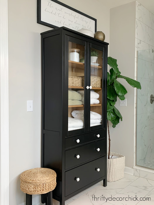 IKEA two tone Hemnes cabinet