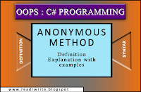 anonymous method, c# anonymous delegate,c# anonymous event handler,inline delegate c#