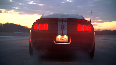 2011 Ford Shelby GT500 2010 plays its new aluminum soundtrack