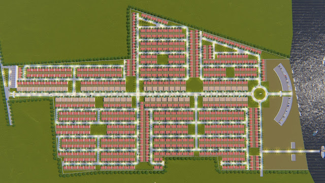 Layout Site Plan Perumahan