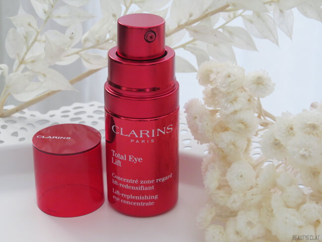 nouveaute clarins total eye lift test