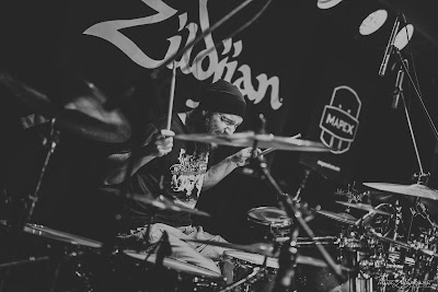 Mariusz "Bobek" Bobkowski na Caban Drummer Fest 2018