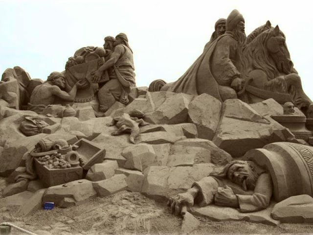 Sand sculptures