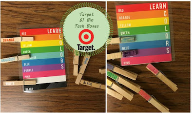 Target Dollar Bin Task Boxes for Special Education