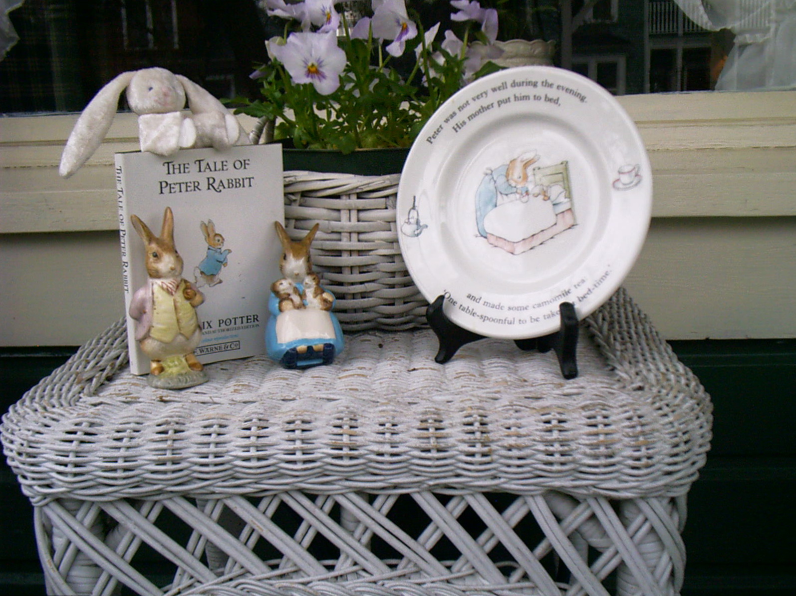peter rabbit costume table top show table top show paper drying rack