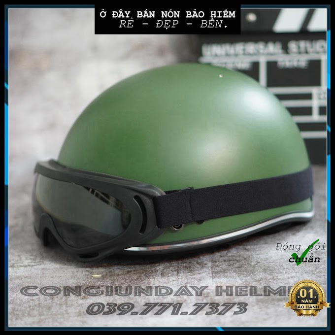 [ cityhelmet ] [BH 12Tháng] Nón mũ bảo hiểm thời trang nam nữ 1/2 nửa đầu chất liệu ABS siêu cấp