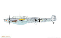 Eduard 1/48 Bf 110E (8203) Colour Guide & Paint Conversion Chart