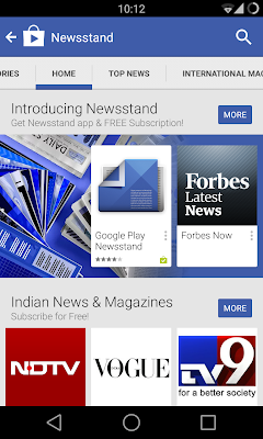 Google Play Newsstand