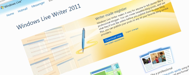 blogging with windows live writer