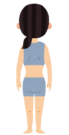 女性の全身後ろ姿イラスト 人体 かわいいフリー素材集 いらすとや 女性の全身後ろ姿イラスト 人体 かわいいフリー素材集 いらすとや