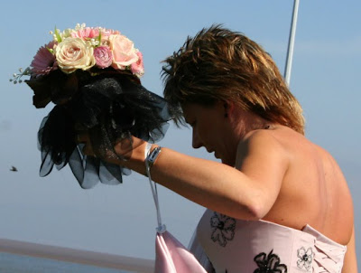 Pink & Black Wedding Day at The North Euston Hotel Fleetwood