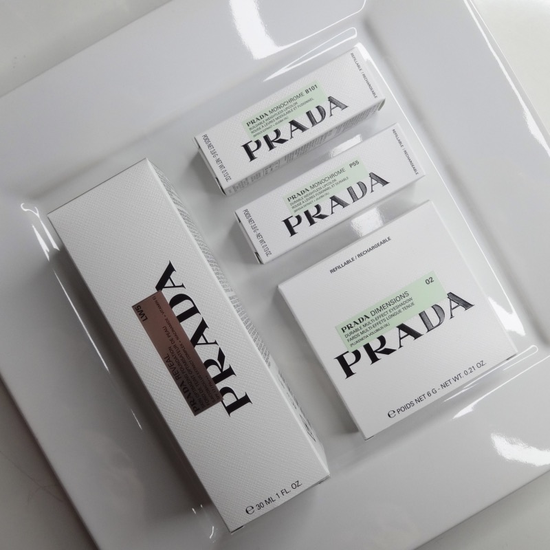 Prada Beauty review swatches