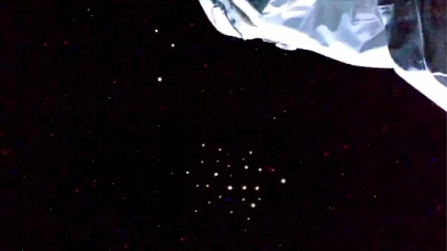 Huge armada of Orbs passing the ISS on the live feed cameras.