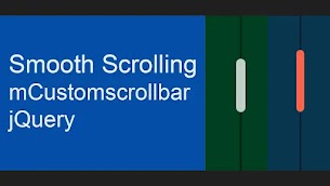 Easily smooth scrolling web page with mCustomscrollbar.js - Responsive Blogger Template