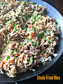 Featured Recipe | Steak Fried Rice from An Affair From the Heart #recipe #SecretRecipeClub #steak #friedrice