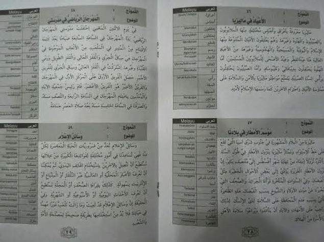 Buku Nota Latih Tubi Arab: Karangan Pendek Bahasa Arab