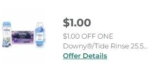 $1.00/1 Downy Coupons