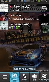  BBM  Mod NFS Under Ground 2 Versi 2 For Smartphone Android