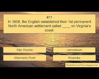 The correct answer is Jamestown.