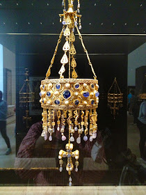 Corona visigoda Recesvinto - Museo Arqueológico Nacional - MAN - Madrid el troblogdita